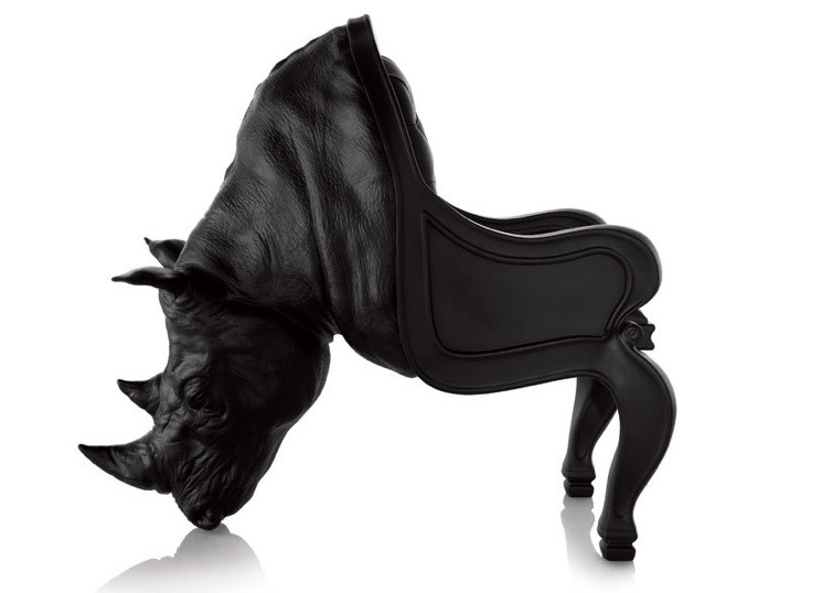 Уникальное кресло носорог